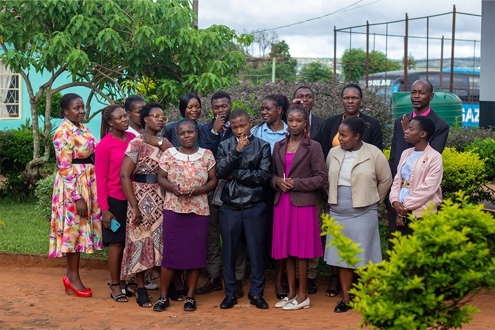 Student Teachers at Gaza High School